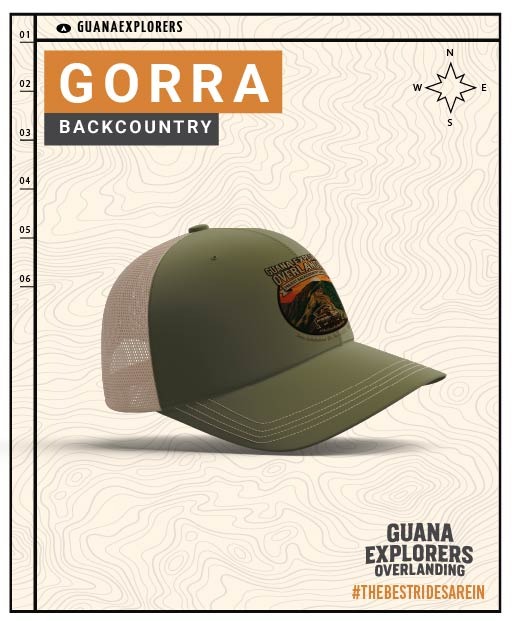 Gorra Guana Explorers Overlanding — Colección Backcountry