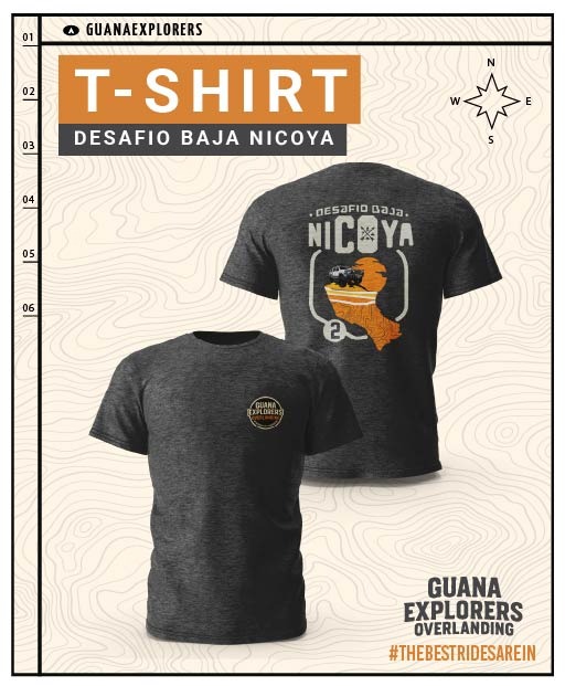 Camiseta Guana Explorers – Edición Desafío Baja Nicoya