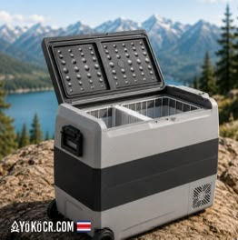 Refrigerador Portátil Alpicool T60 – 60L | 12V y 110V | Congelador y Doble Control de Temperatura