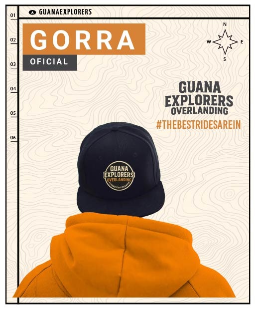 Gorra Oficial Guana Explorers Overlanding