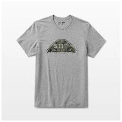 5.11 CAMO CREST S/S TEE HEATHER - Colores Disponibles: Grey