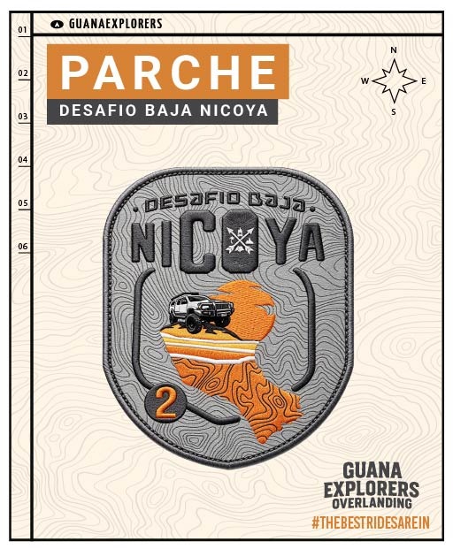 Parche Desafío Baja Nicoya — Guana Explorers Overlanding